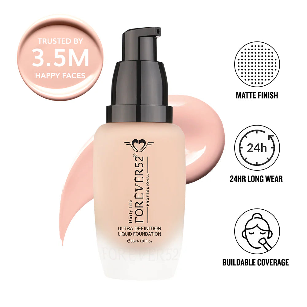 Forever 52 Ultra Definition Liquid Foundation F007 SUNDAE
