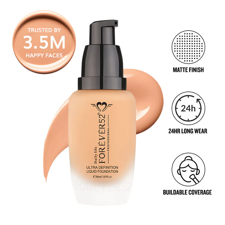 Forever Ultra Definition Liquid Foundation Fudge-FLF013